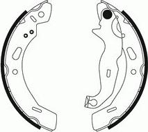 Motaquip LVBS791 - Brake Shoe Set autospares.lv