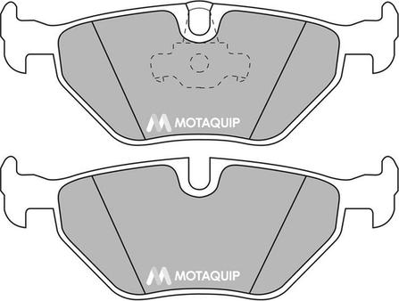 Motaquip LVXL492 - Brake Pad Set, disc brake autospares.lv