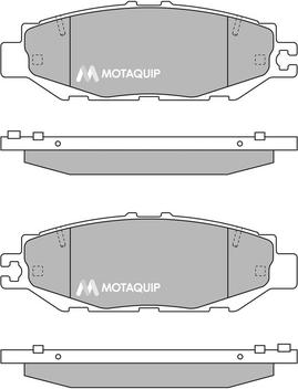 Motaquip LVXL444 - Brake Pad Set, disc brake autospares.lv