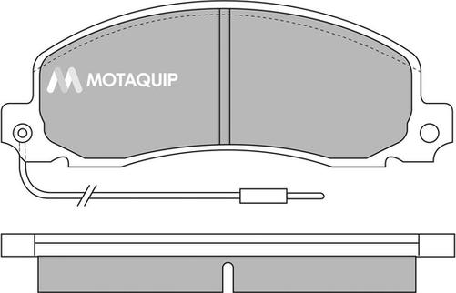 Motaquip LVXL442 - Brake Pad Set, disc brake autospares.lv