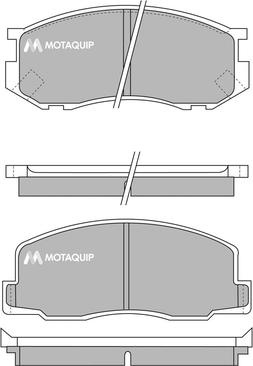 Bendix-AU DB397 - Brake Pad Set, disc brake autospares.lv