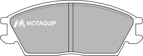 Motaquip LVXL430 - Brake Pad Set, disc brake autospares.lv