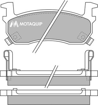 Triscan 28BK530 - Brake Pad Set, disc brake autospares.lv