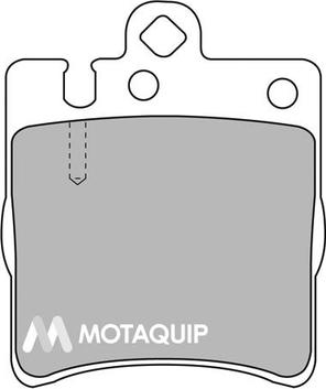 Motaquip LVXL556 - Brake Pad Set, disc brake autospares.lv