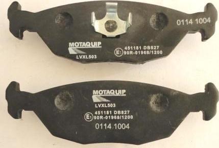 Motaquip LVXL503 - Brake Pad Set, disc brake autospares.lv