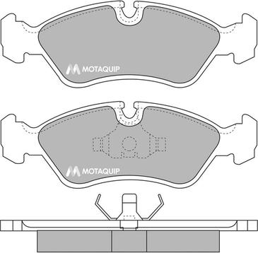 Motaquip LVXL534 - Brake Pad Set, disc brake autospares.lv