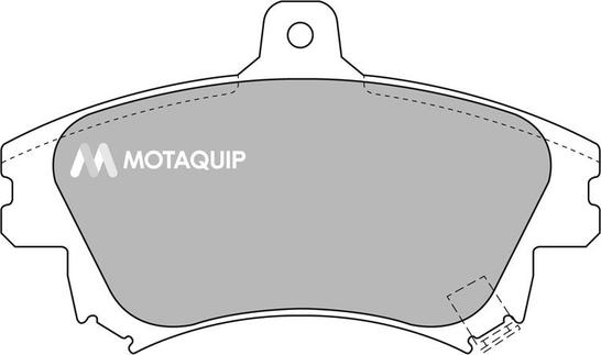 Motaquip LVXL529 - Brake Pad Set, disc brake autospares.lv