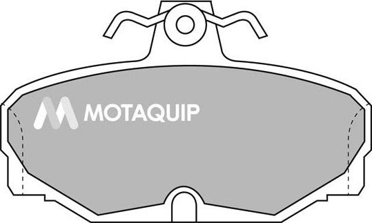 Motaquip LVXL520 - Brake Pad Set, disc brake autospares.lv