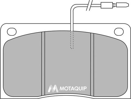 Motaquip LVXL527 - Brake Pad Set, disc brake autospares.lv