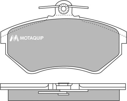 Motaquip LVXL690 - Brake Pad Set, disc brake autospares.lv