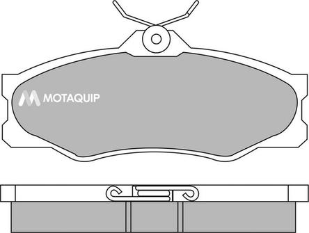 Motaquip LVXL693 - Brake Pad Set, disc brake autospares.lv