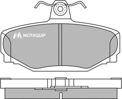 Motaquip LVXL619 - Brake Pad Set, disc brake autospares.lv