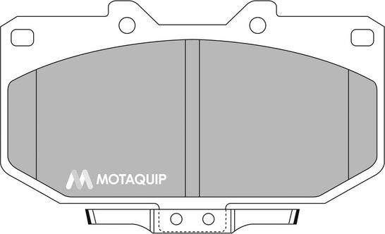 Motaquip LVXL610 - Brake Pad Set, disc brake autospares.lv