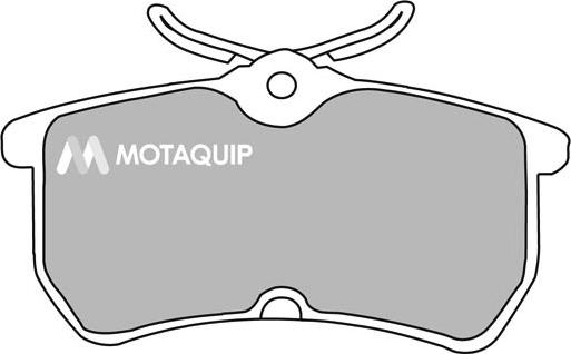 Motaquip LVXL680 - Brake Pad Set, disc brake autospares.lv