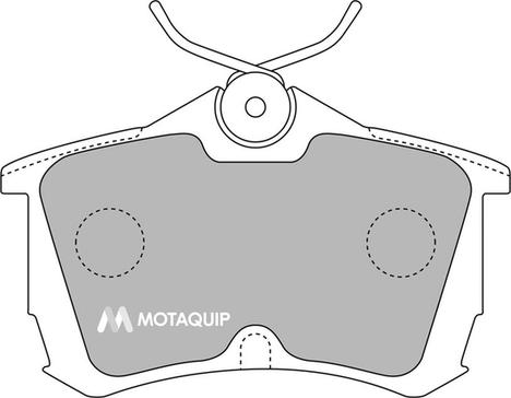 Motaquip LVXL620 - Brake Pad Set, disc brake autospares.lv