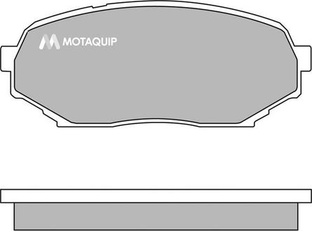 Motaquip LVXL679 - Brake Pad Set, disc brake autospares.lv