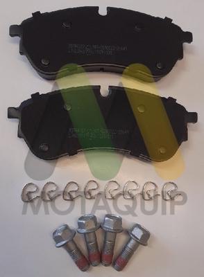 Motaquip LVXL1961 - Brake Pad Set, disc brake autospares.lv