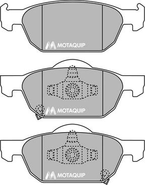 Dynamatrix DBP4269 - Brake Pad Set, disc brake autospares.lv