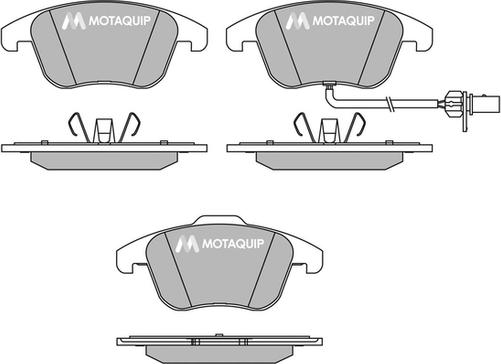 Motaquip LVXL1402 - Brake Pad Set, disc brake autospares.lv