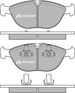 Motaquip LVXL140 - Brake Pad Set, disc brake autospares.lv