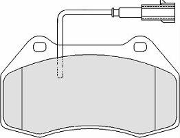 Motaquip LVXL1416 - Brake Pad Set, disc brake autospares.lv