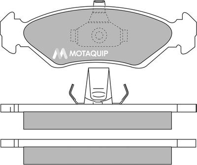 Motaquip LVXL154 - Brake Pad Set, disc brake autospares.lv