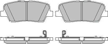 Motaquip LVXL1680 - Brake Pad Set, disc brake autospares.lv