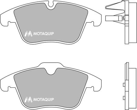 Motaquip LVXL1682 - Brake Pad Set, disc brake autospares.lv