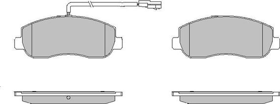 Motaquip LVXL1636 - Brake Pad Set, disc brake autospares.lv