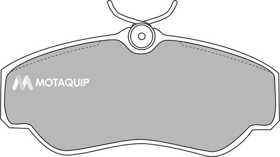 Motaquip LVXL162 - Brake Pad Set, disc brake autospares.lv