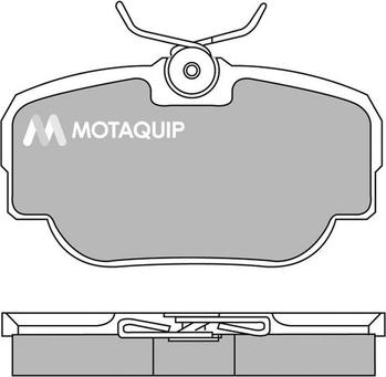 Motaquip LVXL167 - Brake Pad Set, disc brake autospares.lv