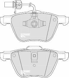 Motaquip LVXL1043 - Brake Pad Set, disc brake autospares.lv