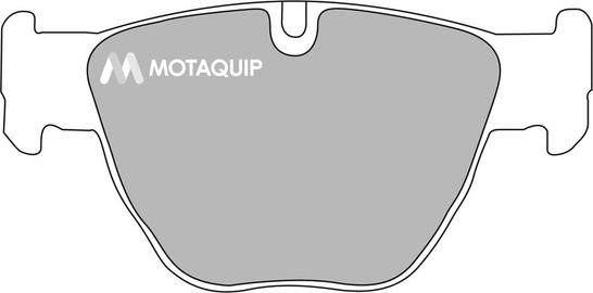 Motaquip LVXL1059 - Brake Pad Set, disc brake autospares.lv