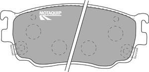 Motaquip LVXL1068 - Brake Pad Set, disc brake autospares.lv