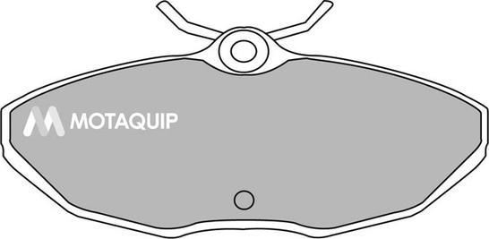 Motaquip LVXL1000 - Brake Pad Set, disc brake autospares.lv