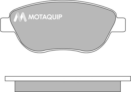 Motaquip LVXL1007 - Brake Pad Set, disc brake autospares.lv