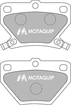 Motaquip LVXL1013 - Brake Pad Set, disc brake autospares.lv