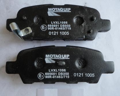 Motaquip LVXL1086 - Brake Pad Set, disc brake autospares.lv