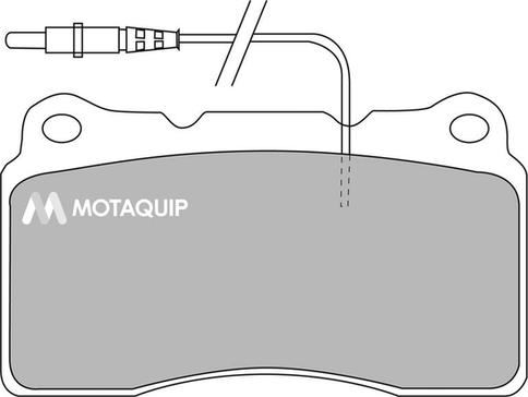 Motaquip LVXL1088 - Brake Pad Set, disc brake autospares.lv