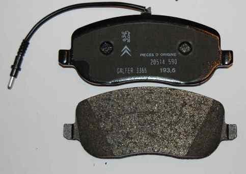 Motaquip LVXL1087 - Brake Pad Set, disc brake autospares.lv