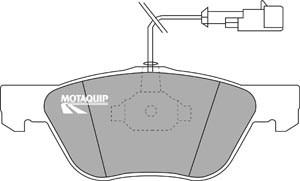 Motaquip LVXL1030 - Brake Pad Set, disc brake autospares.lv