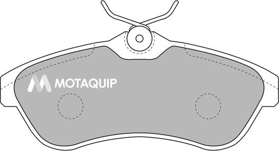 Motaquip LVXL1033 - Brake Pad Set, disc brake autospares.lv