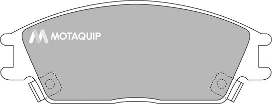 Motaquip LVXL1191 - Brake Pad Set, disc brake autospares.lv