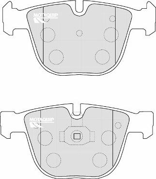 Motaquip LVXL1169 - Brake Pad Set, disc brake autospares.lv