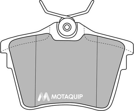Motaquip LVXL1163 - Brake Pad Set, disc brake autospares.lv
