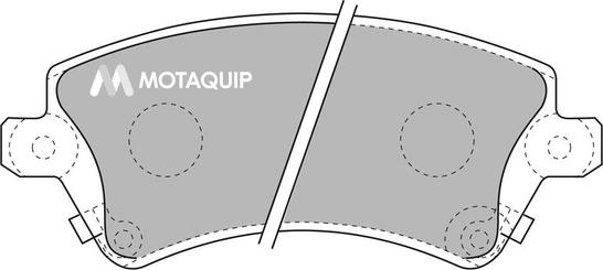 Motaquip LVXL1105 - Brake Pad Set, disc brake autospares.lv