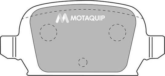 Motaquip LVXL1114 - Brake Pad Set, disc brake autospares.lv