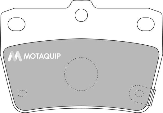 Motaquip LVXL1110 - Brake Pad Set, disc brake autospares.lv