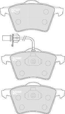 Motaquip LVXL1130 - Brake Pad Set, disc brake autospares.lv