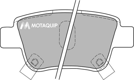 Motaquip LVXL1137 - Brake Pad Set, disc brake autospares.lv